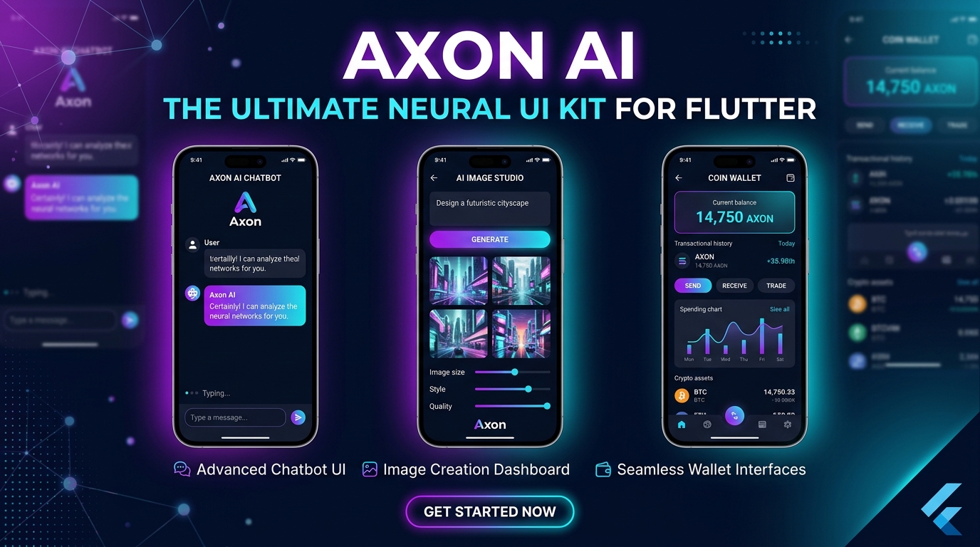 Axon AI: The Ultimate Neural UI Kit for Flutter