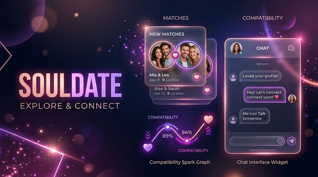 SoulDate - Explore & Connect Cover Banner