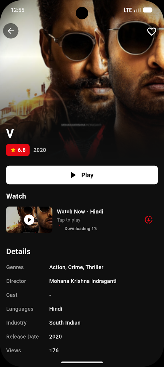 Cinemate - Movies & Web Series Screen 3