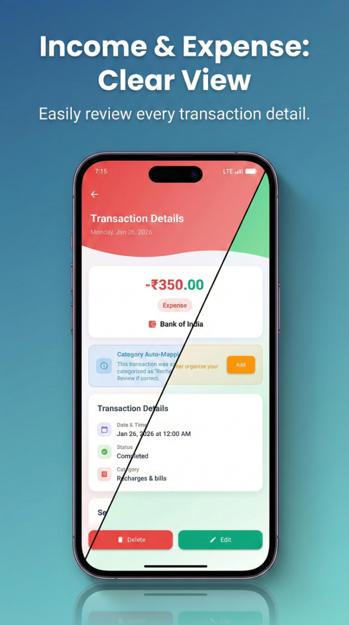 MyKosh: Smart Money Manager Screen 3