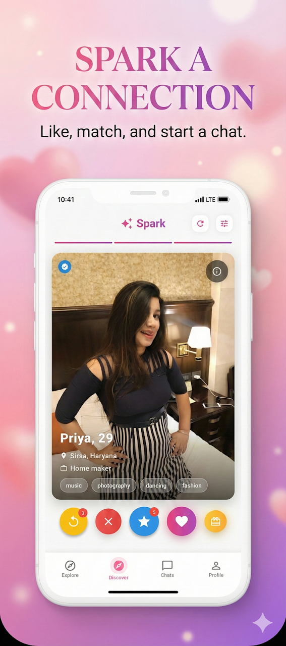 SoulDate - Explore & Connect Screen 3
